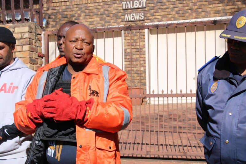 Operation Kunakisa saw Acting Executive Mayor Kenny Kunene taking the law to hijacked buildings in Randburg.