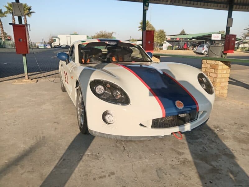 Michael Kernick, a driver from Sharonlea, got the opportunity to race a Ginetta G40 Junior at Redstar Raceway.