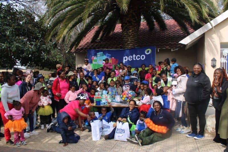 PETCO marked Mandela Day by supporting a local creche, teaching young children about recycling, and honouring a caregiver who selflessly looks after others’ children.