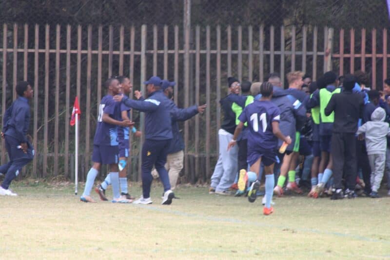 Randburg Football Club U18 took part in the Engen Knockout Tournament at Marks Park against Kathorus Hyper Academy, squeezing through with a 1–0 win.