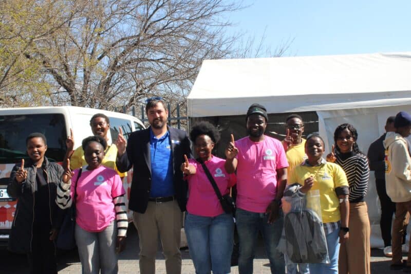 Shinchonji Volunteers gathered in Bram Fischer to host a late Mandela Day outreach, combining a blood drive with mental health awareness to uplift the community.