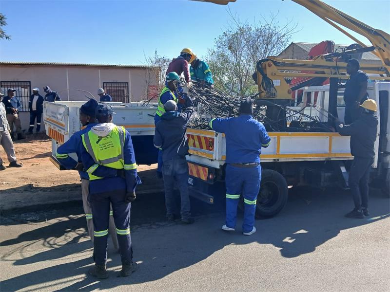 Residents are urged to be vigilant and report if they notice any suspicious activity around City Power infrastructure.