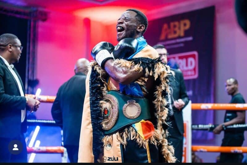 The heavy puncher Patrick ‘The Panther’ Mukala is a new IBO All-Africa middleweight champion after his defeat of Cristiani ‘Warrior of Faith’ Ndombassy.