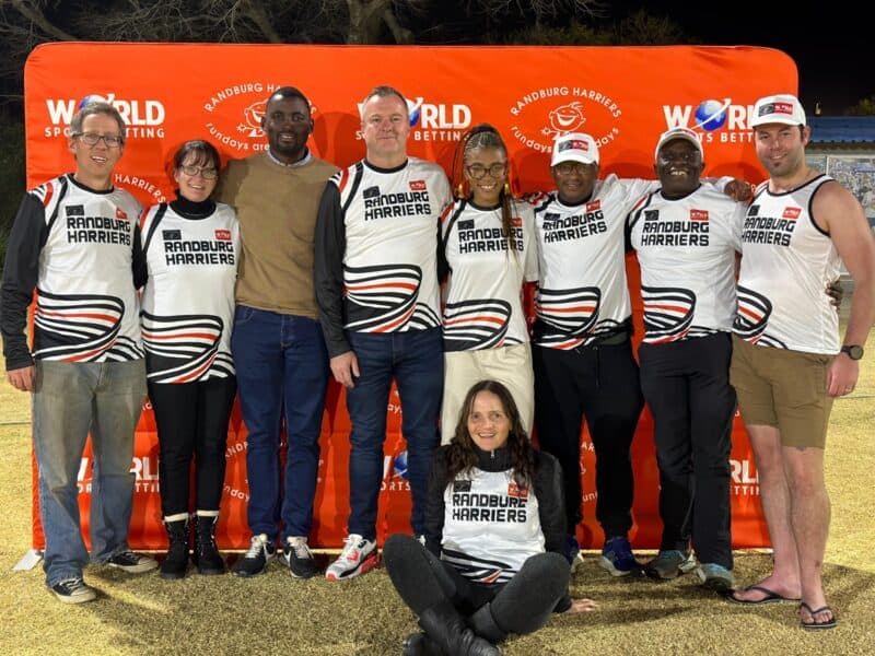 World Sports Betting partners with Randburg Harriers Running Club to launch the ‘World Sports Betting Randburg Harriers Running Club'.