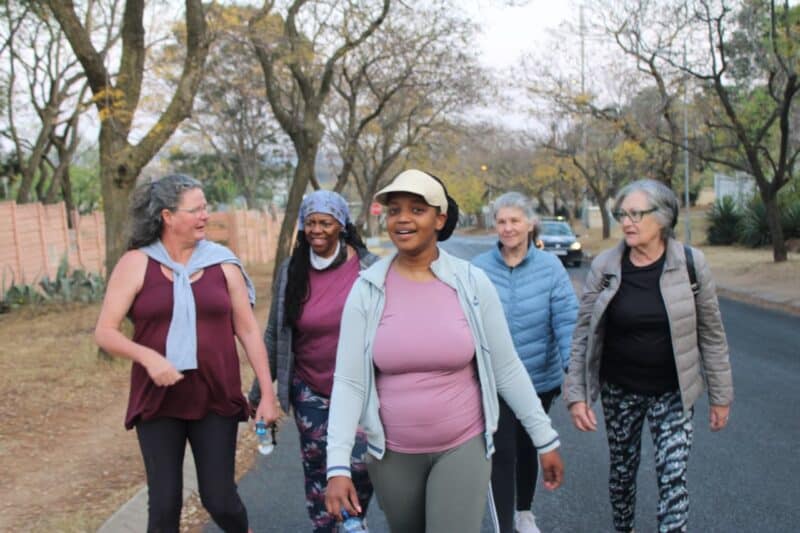 Ferndale residents joined the Women Who Walk initiative in the early hours of Saturday morning, highlighting service delivery issues, such as water leaks and blocked drains, while fostering stronger community spirit.