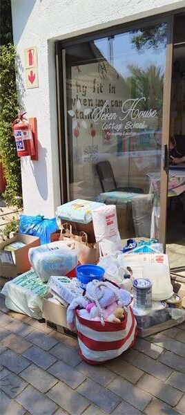 Through a hands-on donation drive, Seren House learners are learning compassion while providing essential supplies and support to abandoned children at Florida Baby House.