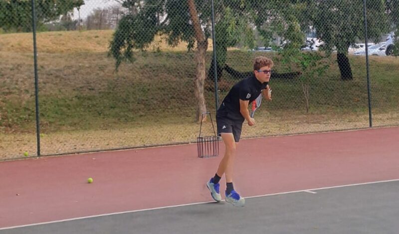 From Boskruin Tennis Club to international courts, Randburg’s Michael Gell has shown talent and determination that mark him as one of South Africa’s promising players.