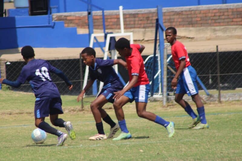 Randburg Football Club hosts School of Excellence in an exciting day of Gauteng Development League fixtures