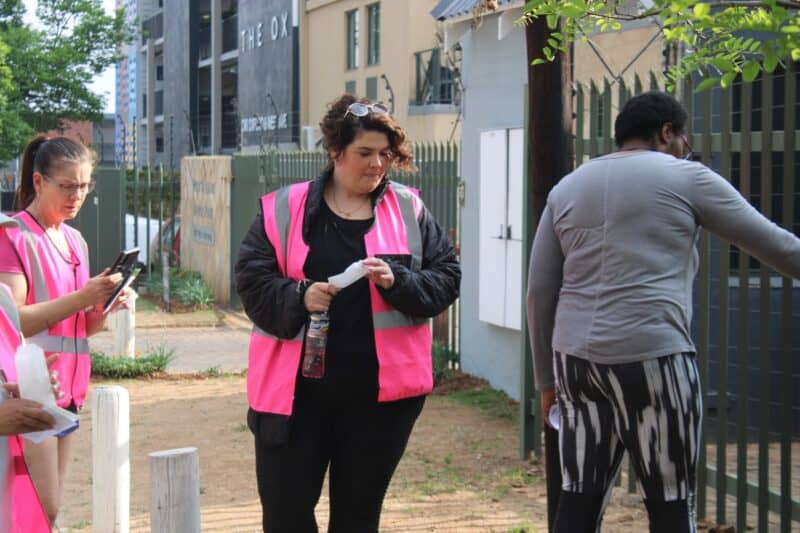 The spring walk in Ferndale aimed at taking back the beautiful neighbourhood one step at a time.