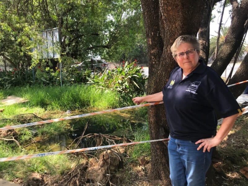 Johannesburg Water has not repaired the five-year-old water leak on the church grounds on Elise Road and Malibongwe Drive, despite continuous reporting and escalating.