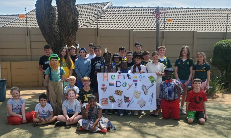 The learners were taught about different cultures at the Tutor the Future Primary School Heritage Day celebration.