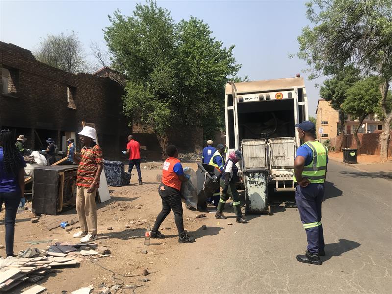 The Courtyard building was a focal point during the recent clean-up of Windsor East. It is falling apart and continues to be house for drug users and other illegal activities.