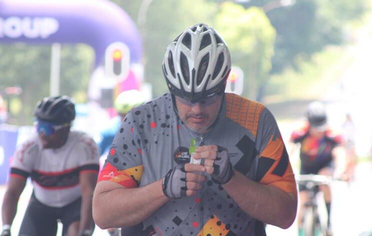 Cyclists ride across Jan Smuts in Randburg during the Virgin Active 947 Ride Joburg on October 26, 2025. Photo: Mthulisi Lwazi Khuboni