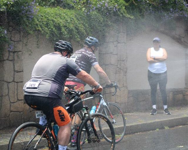 Cyclists ride across Jan Smuts in Randburg during the Virgin Active 947 Ride Joburg on October 26, 2025. Photo: Mthulisi Lwazi Khuboni