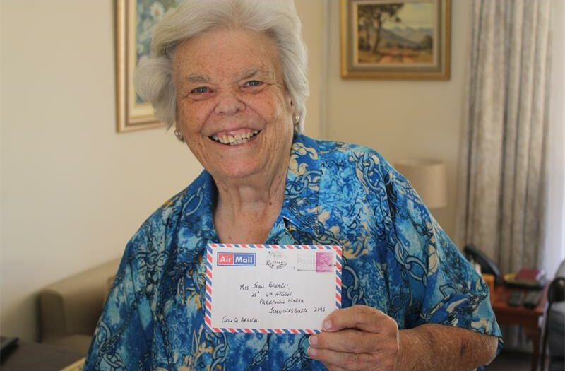 Some of the letters the Methodist Homes Summerfield Park's residents shared have been kept for decades.