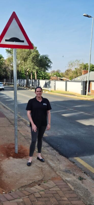 A resident’s call for safer roads has finally been answered with a newly installed speed bump, aimed at slowing down speeding drivers in the area.
