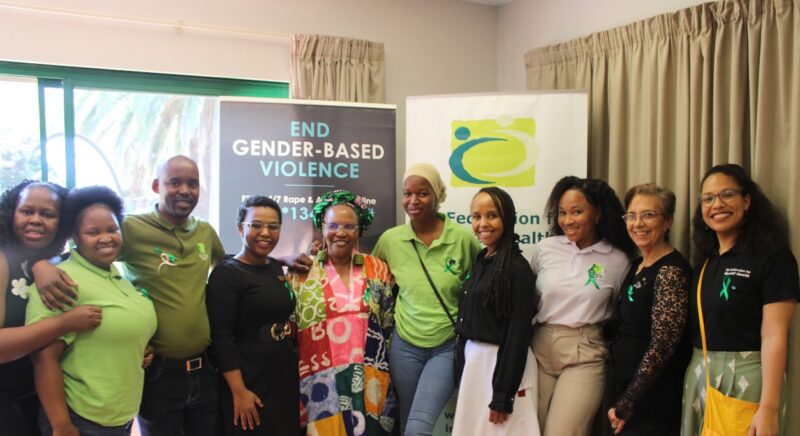 Mental health professionals, activists, and survivors gathered to discuss the deep connection between gender-based violence and mental health during an event hosted by SAFMH. Photo: Nkazimulo Ncube