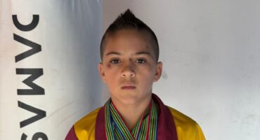 Young wrestler Bryson Lubbe from Linden achieved remarkable results at the South African National Championship. Photo: Supplied