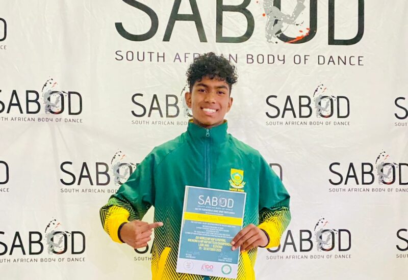 Young dancer Kiyaan Naidoo showcased discipline and skill at the IDO World Championships, holding his own against international competitors and securing a strong global ranking for South Africa.