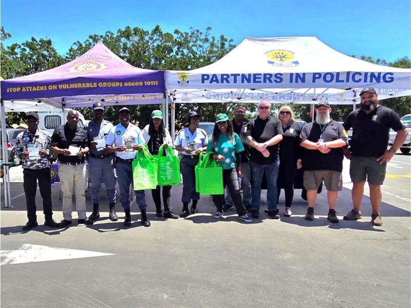 On 22 October 2025 Douglasdale CPF held a successful festive season crime awareness campaign. Photo: Supplied