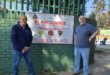 BCA co-chairperson Mark Sher and Harold Fleishman pose for a photo outside the Blairgowrie Swimming Pool. Photo: Supplied