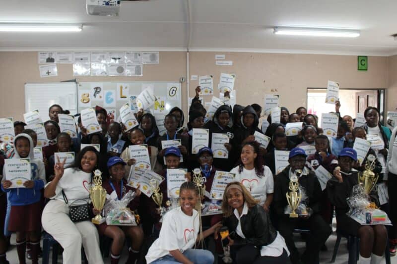 The spelling bee at Maridien Cosmo City School brought excitement as participants from various grades competed, with Stephenson Primary School learners taking all three top spots.