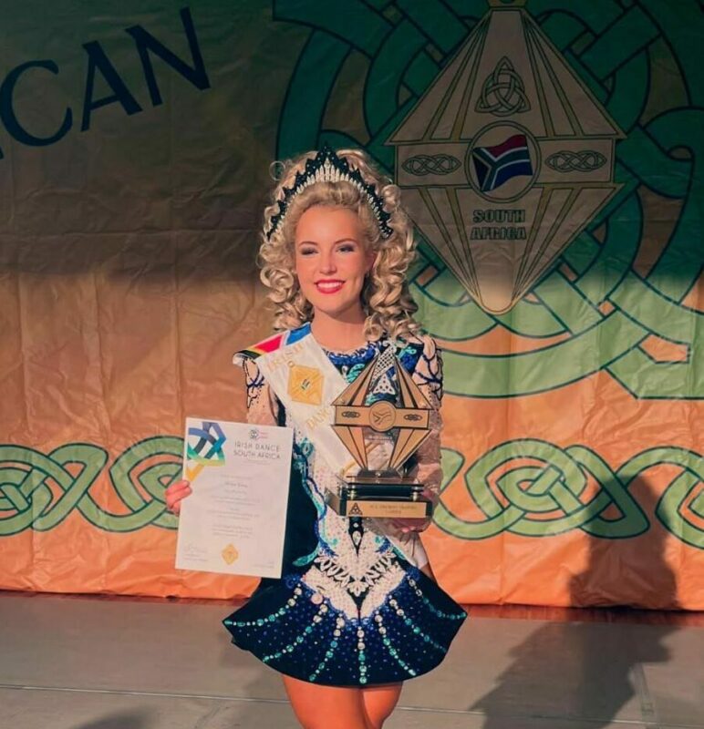 Local Irish dancer Megan Young continued her strong season at the South African championships, earning top results in both solo and Ceili events.