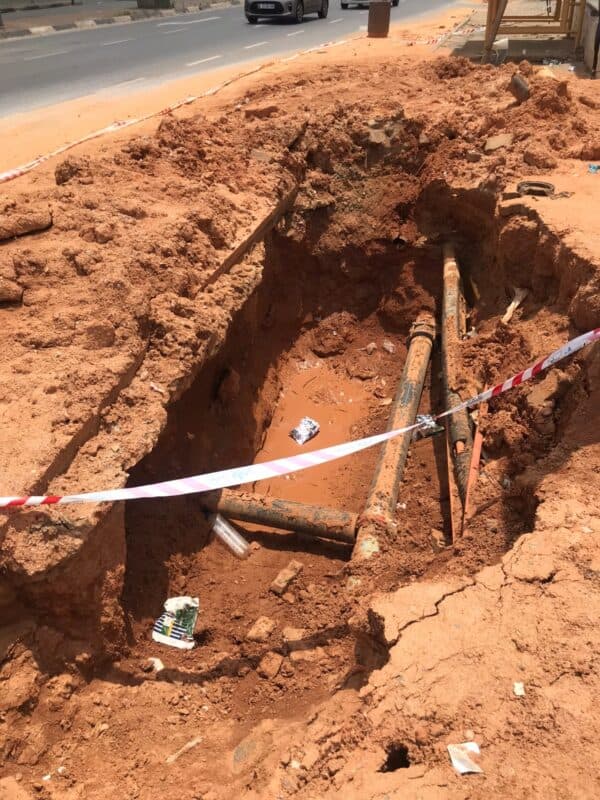 A road defect on Bram Fischer Drive, close to St Stithians School, has been escalated by stand-in councillor Bea Campbell-Cloete, but no repair timeline has been provided.