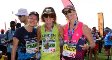 Sam Laburn, Lauren Rolfe, and Cindy Christodoulou in 2025. Photo: Supplied