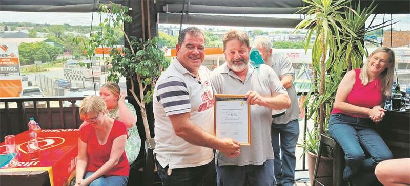 Honeydew Community Policing Forum held a lunch to celebrate their members.