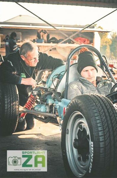 Local racer wishes residents happy holidays