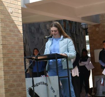 Jenna Kirk, a St Stithians Girls’ College matriculant, excelled academically and showed leadership by founding a fund and awareness campaign honouring her late sister.