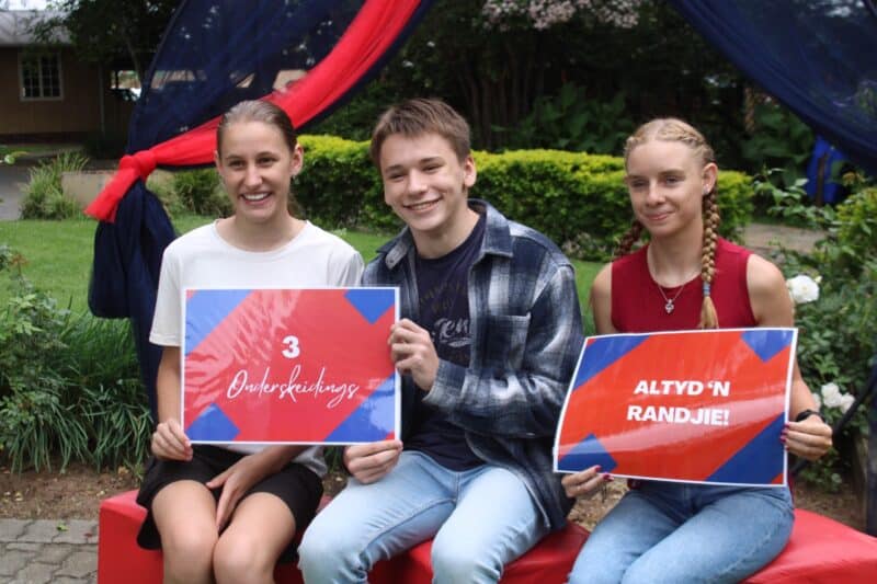 Hard work and dedication paid off for the matric Class of 2025 at Hoërskool Randburg as they achieved a 100% pass rate.