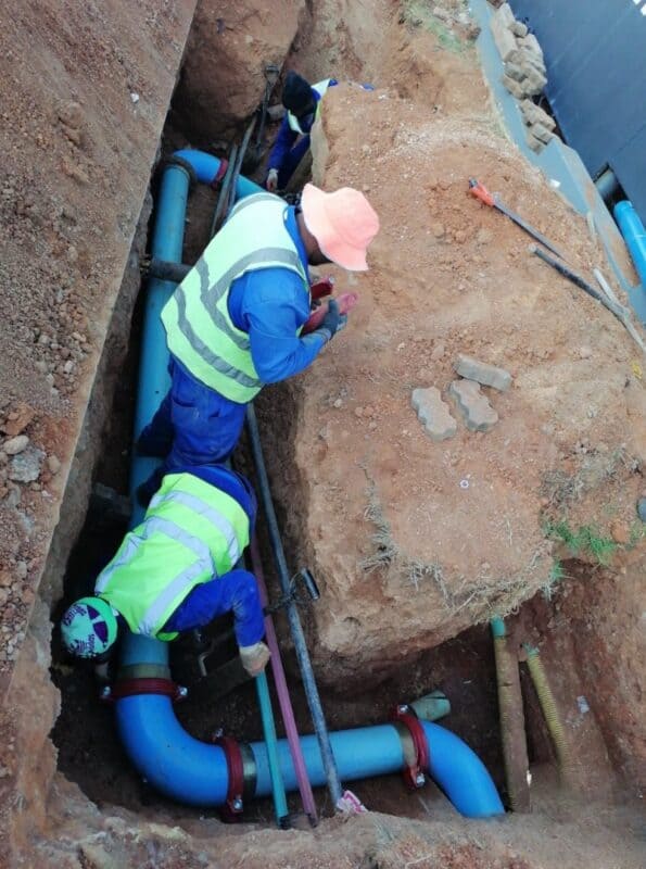 As part of the infrastructure renewal programme, Johannesburg Water has completed pipe replacement in Blairgowie.