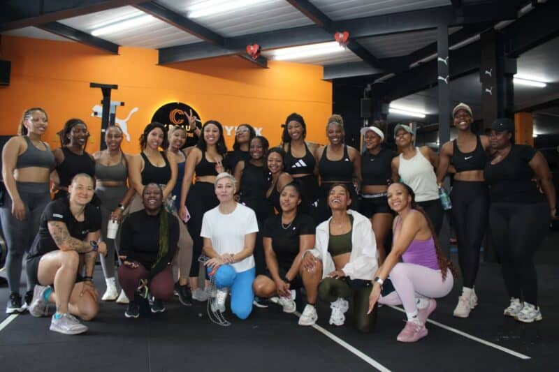 Liezel Van Der Westhuizen, best known for her TV work, hosted a functional fitness session at Cyprium Hybrid Centre, encouraging women to move together and build communities.