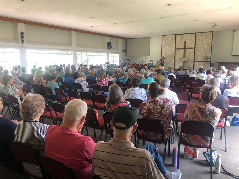 It was a great turnout at the elderly fraud awareness talk, hosted by the Honeydew CPF.