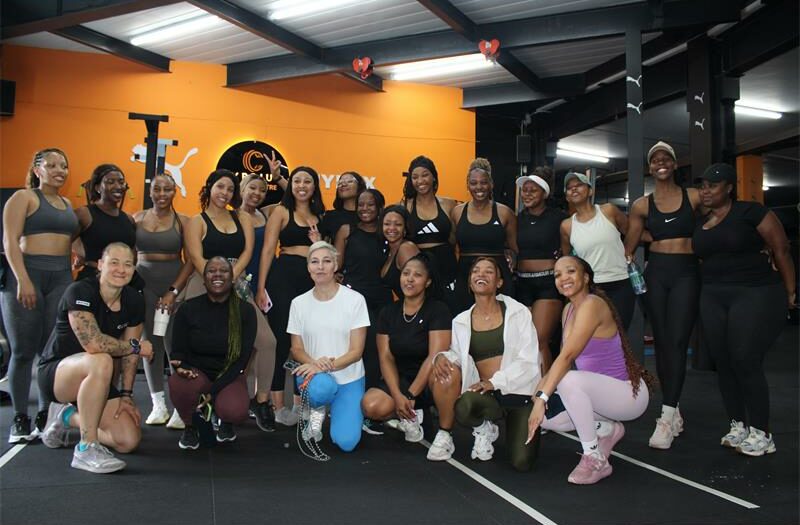 Women connect through fitness at Cyprium Hybrid Centre on Bram Fischer Drive