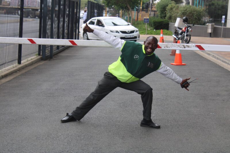 Randburg mourns the passing of the most loved and famous security guard on Bram Fischer Drive, David Sejobe.