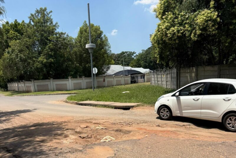 An outstanding road repair left behind after a Joburg Water repair has turned Eland Street into a dangerous obstacle course, with the councillor demanding urgent action.
