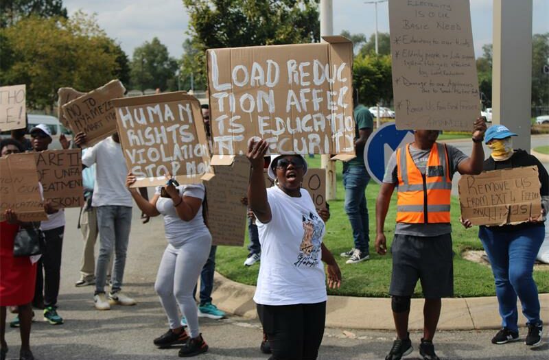 Cosmo City residents marched to Eskom's Megawatt Park offices this week, delivering a memorandum and demanding urgent action over outages, high costs, and smart metre installations.