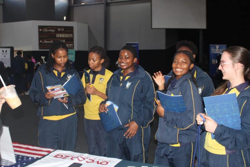 The Rocking Future Career Expo and various tertiary educational institutes spent their morning at the King's School Robin Hills.