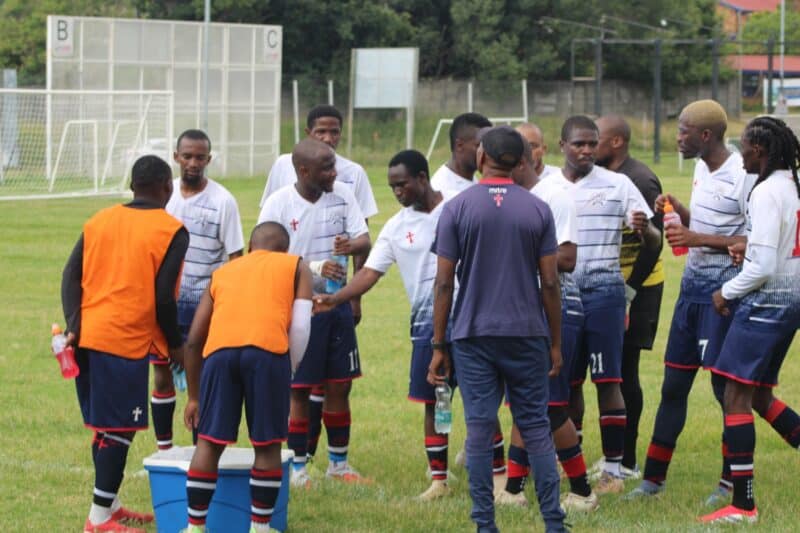 League chasers Crusader FC visited the stubborn Evo in a showdown that resulted in five goals at Diggers.