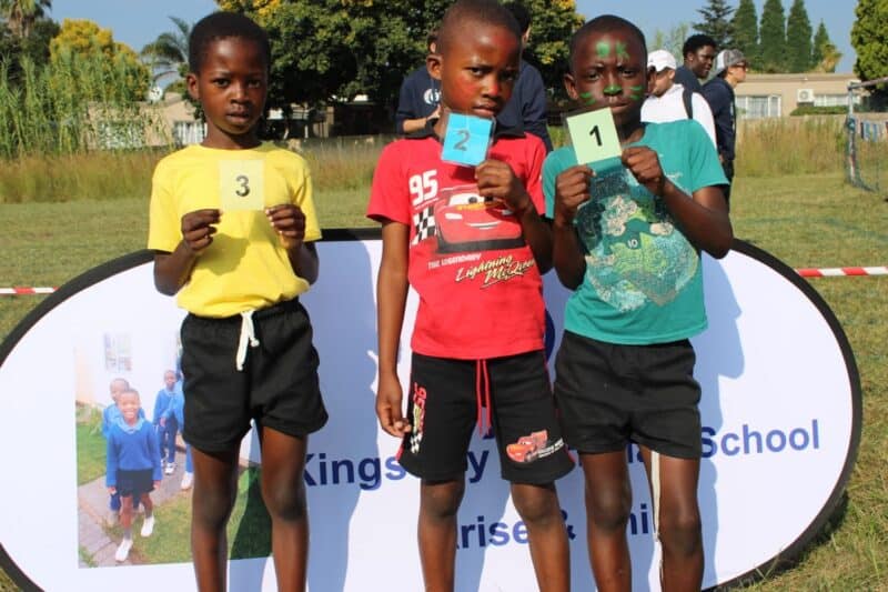 From sprints to cross country, Kingsway Christian School learners showed determination and fiery school spirit at their yearly sports day.