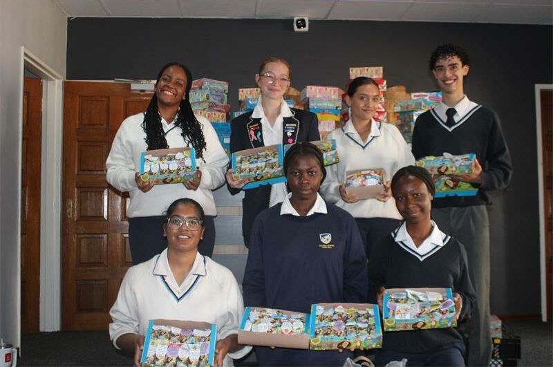 Learners from The King's School Robin Hills turned compassion into action, supporting Africa Food for Thought and bringing smiles to Ekklesia Park.