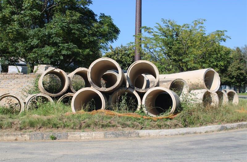 JRA has finally cleared the contractor campsite from the Gertrude Bridge project, removing rocks and the storm water pipe.