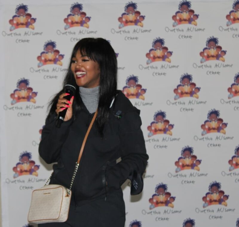 Founder of the Bokang Montjane Foundation and director of the Olwethu Ausome Centre, Bokang Montjane Tshabalala, at the Multipurpose Centre in Cosmo City on April 25. Photo: Nkazimulo Ncube