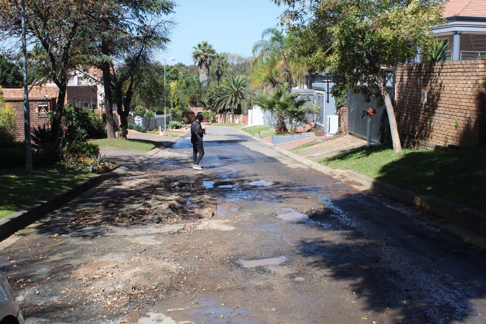 Johannesburg Roads Agency is aware of the Koorsboom Street challenges