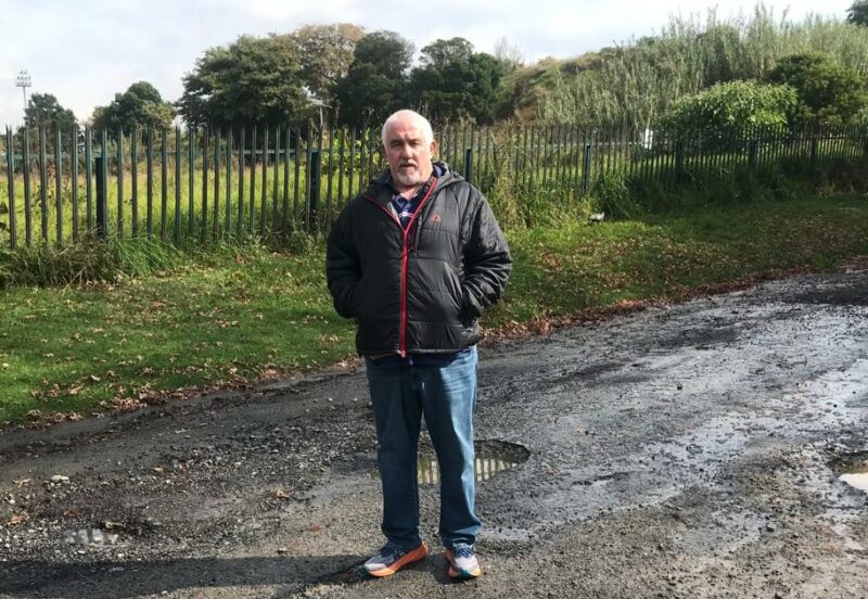 Blairgowrie community roads have seen an increase in potholes, frustrating residents.