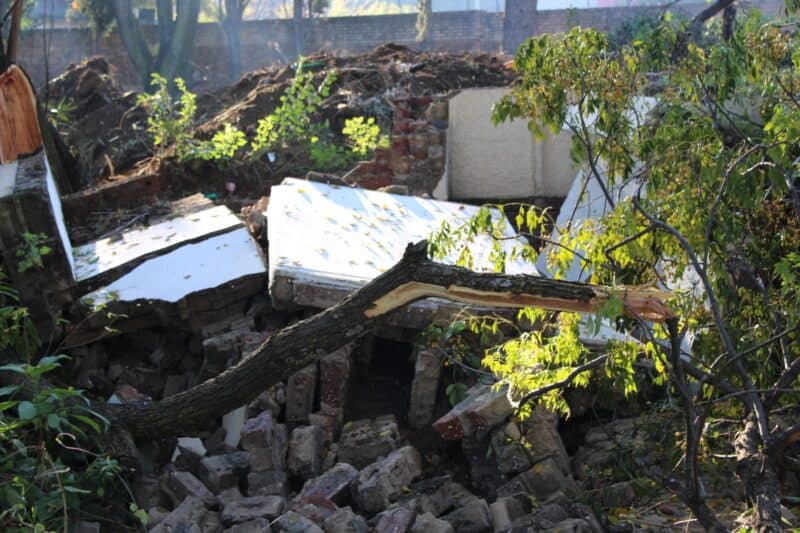 The director of the Swiss Hotel School says years of lobbying by residents and councillors have finally paid off after an illegally occupied property in Ferndale was cleared and its buildings demolished.