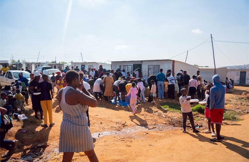 Four organisations came together in Zandspruit this weekend, sharing meals, clothing, and prayer with residents in a community outreach that began before sunrise and left a lasting impression on all who took part.